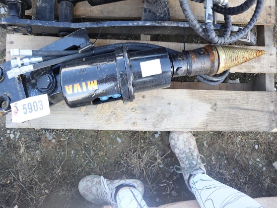 Hydraulic Wood Drill