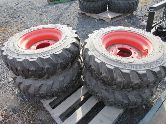 10-16.5 FR SKS1 Tires on Wheels