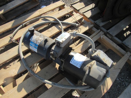 Electric Motor w/Hydraulic Pump