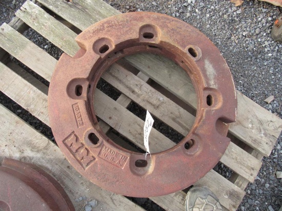Minneapolis Moline Rear Wheel Weights (pair)