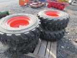 12-16.5 Tires on Wheels