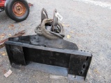 Skid Steer Post Hole Digger Unit