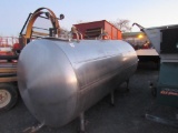 1000 Gal Zero Milk Tank