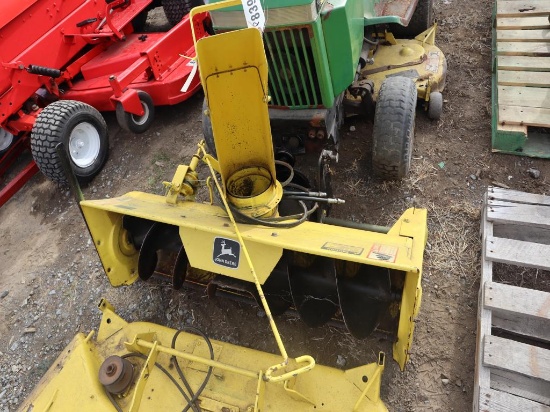 John Deere 318 Snow Thrower