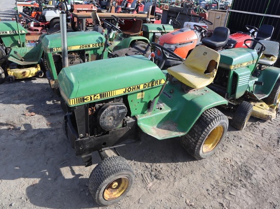 John Deere 314 Riding Mower