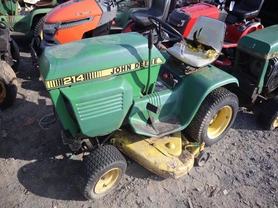 John Deere 214 Riding Mower
