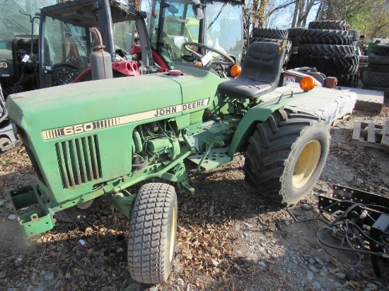 John Deere 650 2WD Tractor