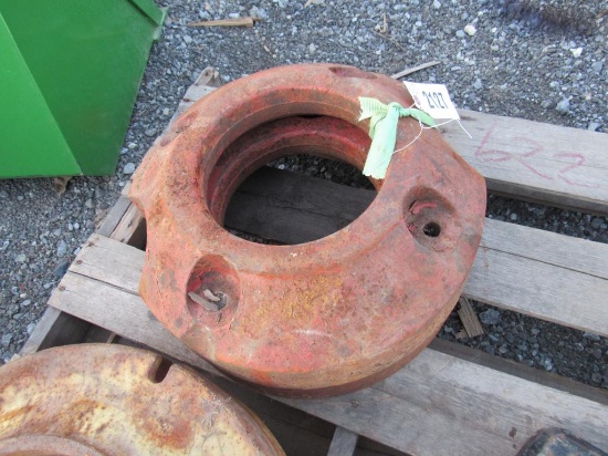 Farmall Super A Wheel Weights