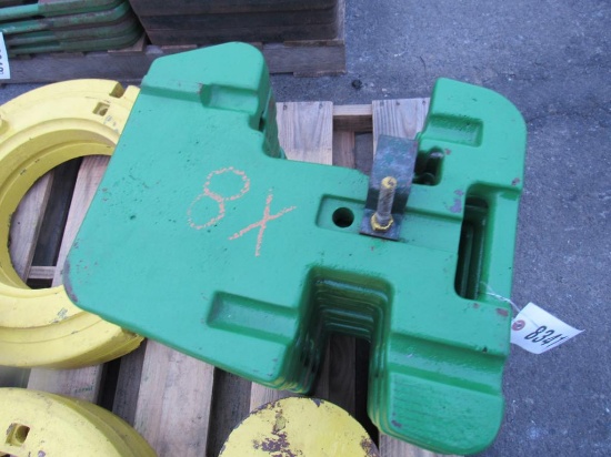 John Deere Suitcase Weights