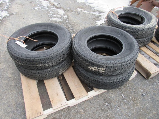 ST205/75R15 Radial trailer Tires (set 4)