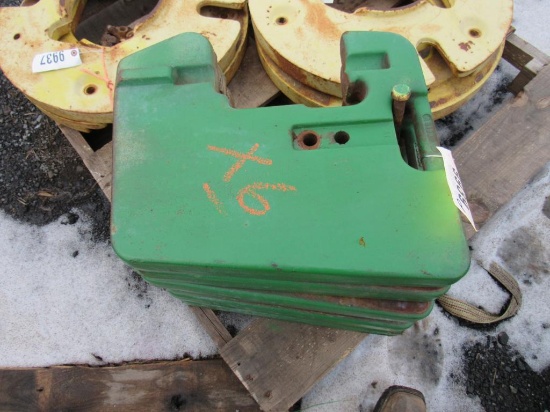 John Deere Suitcase Weights