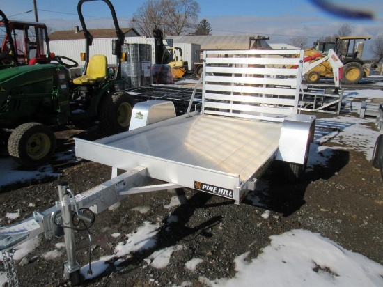2024 Aluma Flatbed Utility Trailer w/ Title