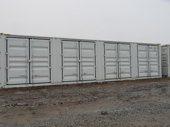 Future 40' 4 Door Shipping Container