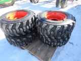12-16.5 Tires on Wheels (set 4)