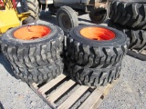 12-16.5 Tires on Wheels
