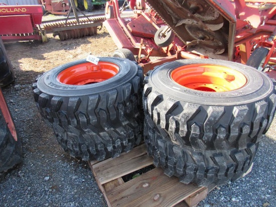 12-16.5 Tires on Wheels (set 4)
