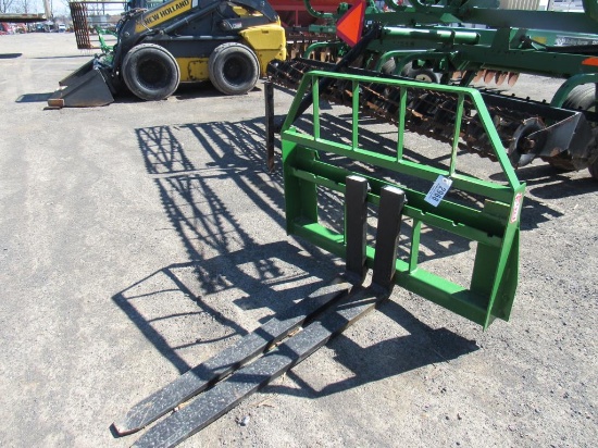 Kivel 48in Pallet Forks for John Deere, 3500LB, New