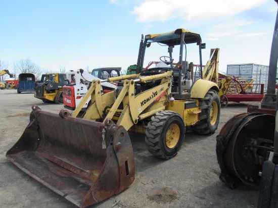 2006 Komatsu WB140 4WD Backhoe