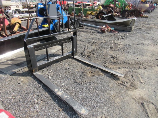 Kivel 48in Pallet Fork Attachment New, 3500LB
