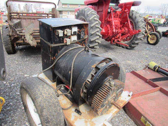 Generator on Trailer