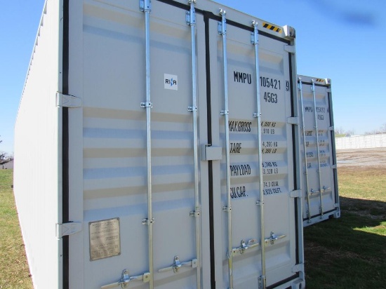 Future 40' 4 Door Shipping Container