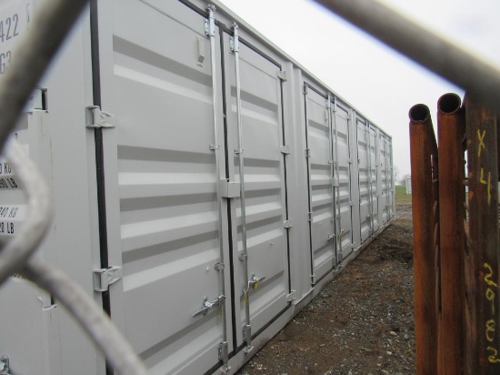 Future 40' 4 Door Shipping Container