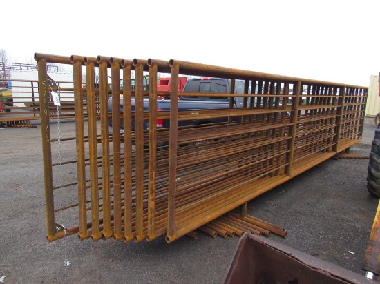 24ft Corral Panels w/10ft Gate