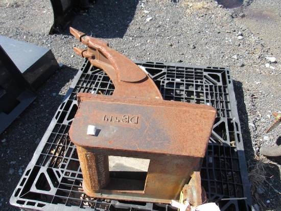 WB Excavator 8in QA Cribbing Bucket