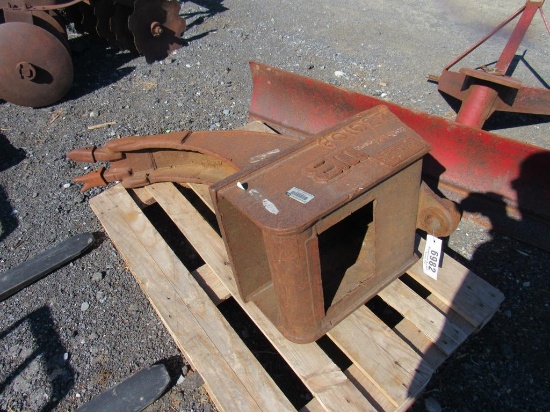 WB Excavator 8in QA Cribbing Bucket