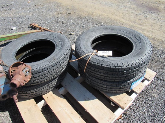 ST205/75R15 Radial trailer Tires (set 4)
