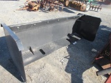 Skid Steer Snow Pusher