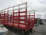 Hay wagon w/ rack