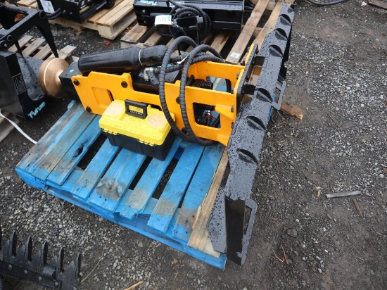 Future Skid Steer Post Driver
