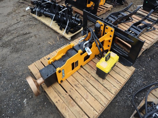 Future Skid Steer Post Driver