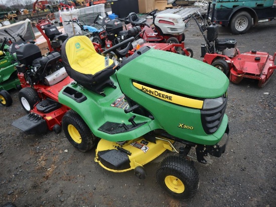 John Deere X300 Riding Mower