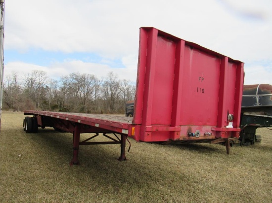 2000 Fona Flatbed Trailer