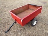 Red Lawn Cart