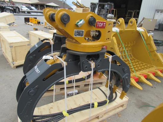 TOFT 04G Hyd Rotating Grapple
