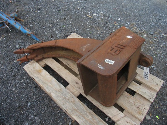WB Excavator 8in QA Cribbing Bucket
