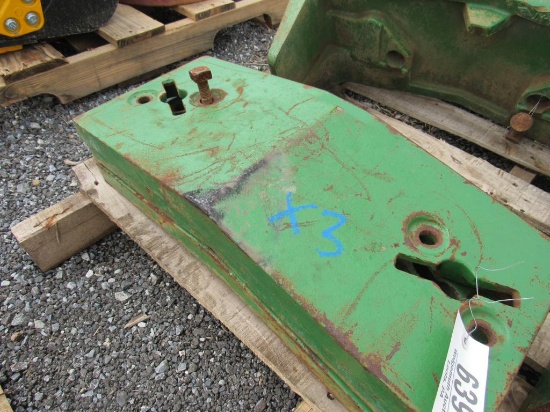John Deere Slab Weight