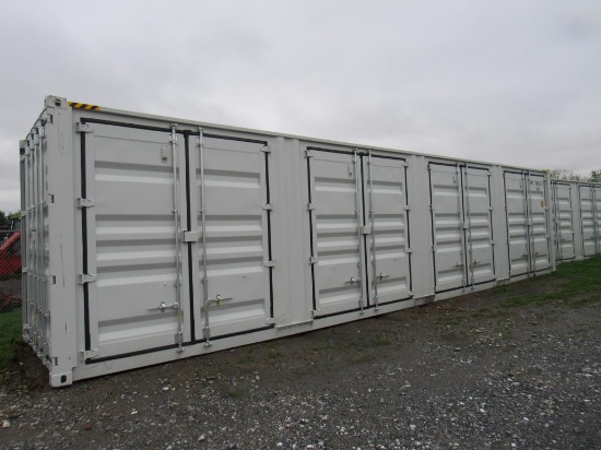 Future 40' 4 Door Shipping Container