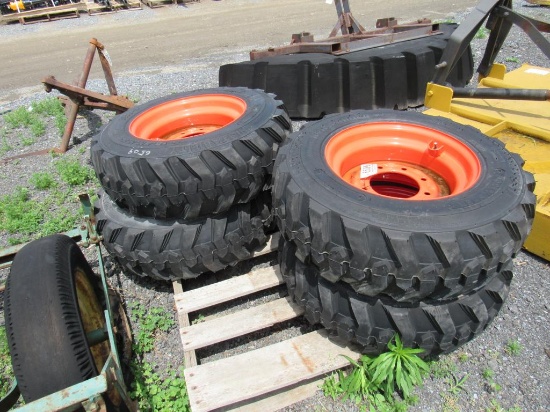 10-16.5 FR SKS1 Tires on Wheels