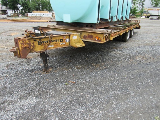 1997 Dynaweld 8ft x 34ft Trailer w/NO Title