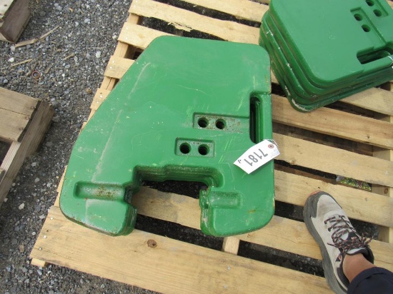 John Deere Suitcase Weights