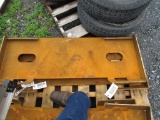 Skidloader Plate
