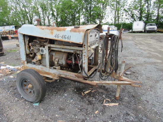 Lincoln SA250 Welder on Trailer