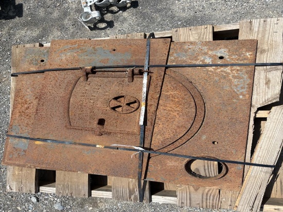 Cast Iron Cooktop & Front