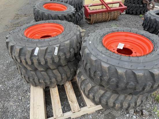 12-6.5 BC Tires on Wheels (Set of 4)