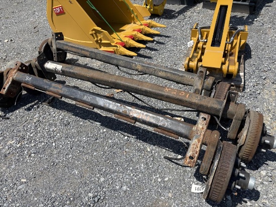 7,000 LB Axle (set of 3)