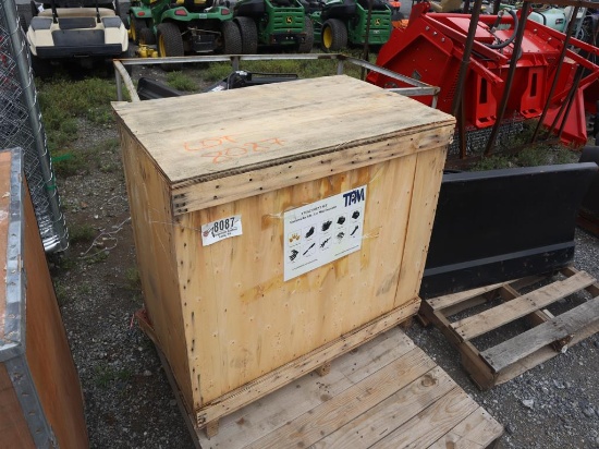 TPM Crate of Mini Excavator Attach.